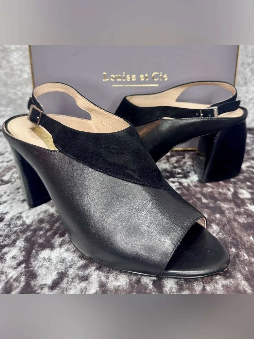 Louise Et Cie Keall Sling-back Block Heel